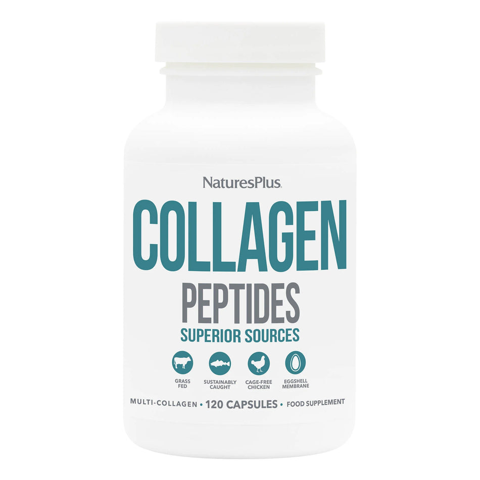 Natures Plus Collagen Peptides 120 Capsules