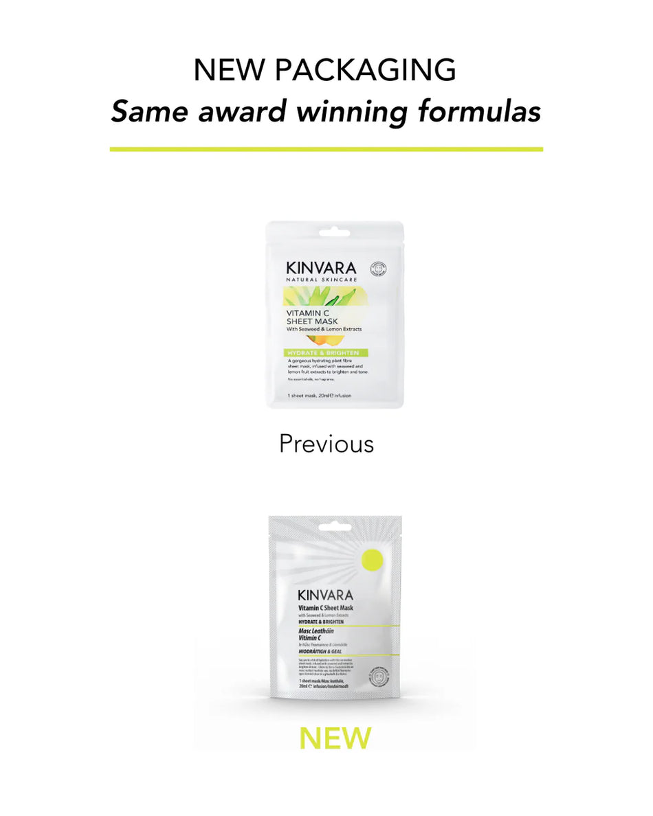 Kinvara Vitamin C Sheet Mask