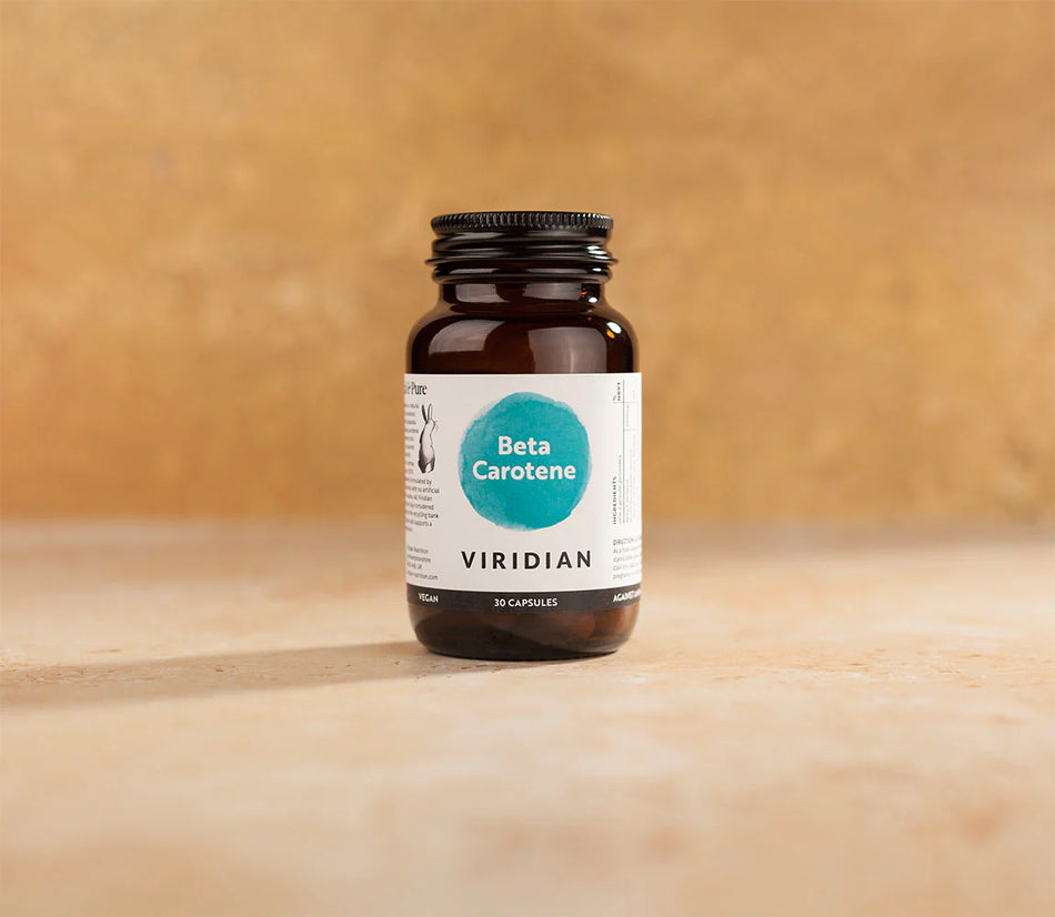Viridian Beta Carotene 30 Capsules