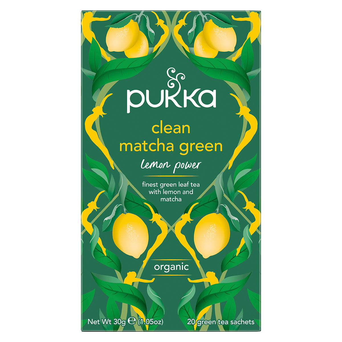 Pukka Clean Matcha Green Tea 20 Bags - MicroBio Health™
