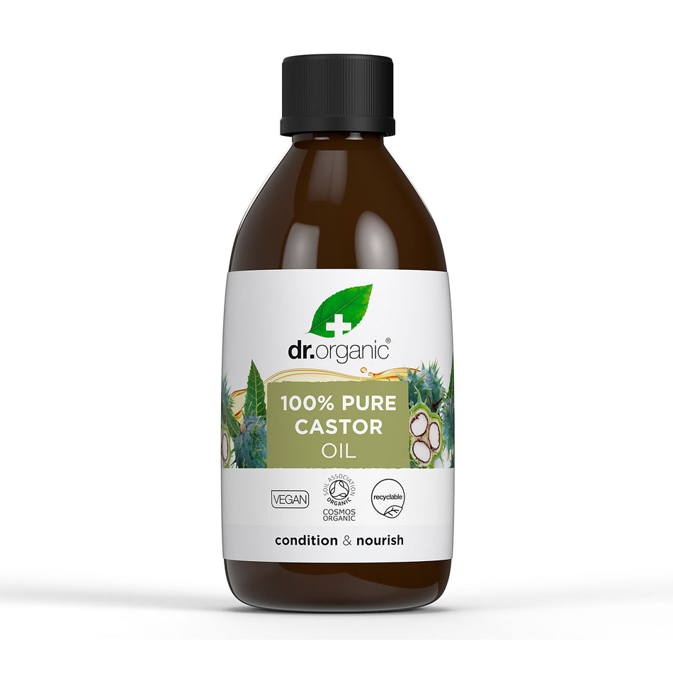 Dr. Organic 100% Pure Castor Oil 250ml