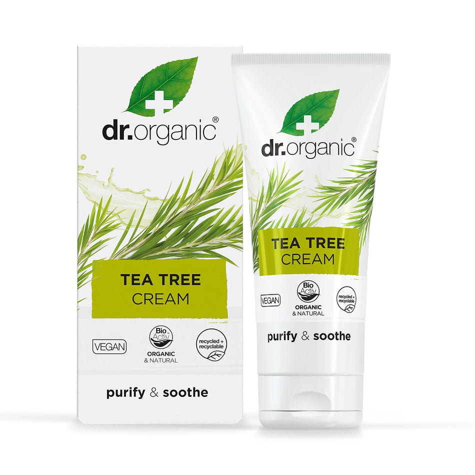 Dr Organic Tea Tree Face Wash 200ml