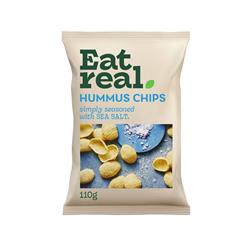 Eat Real Hummus Chips Sea Salt 110g