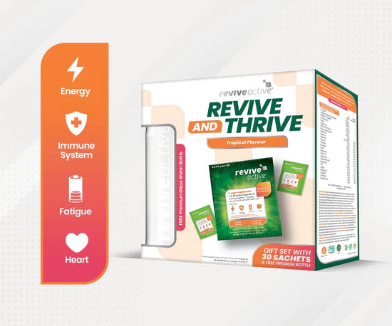 Revive Active 30 Day Box & FREE Glass Bottle (Gift Set) - Tropical