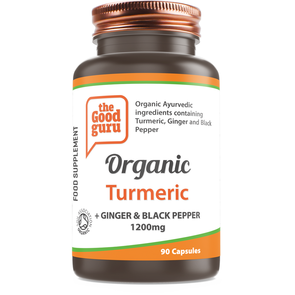 TheGoodGuru - Organic Turmeric + Organic Ginger & Black Pepper 30 caps