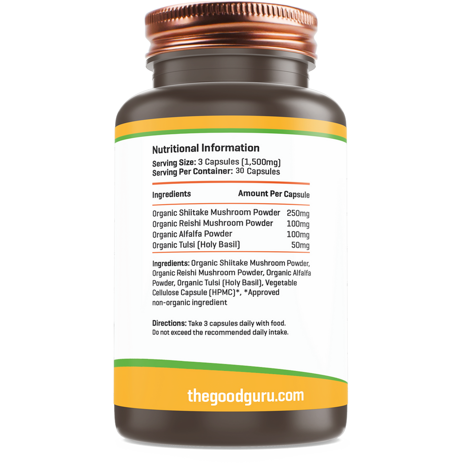 TheGoodGuru - Organic Vitamin D (30 capsules)