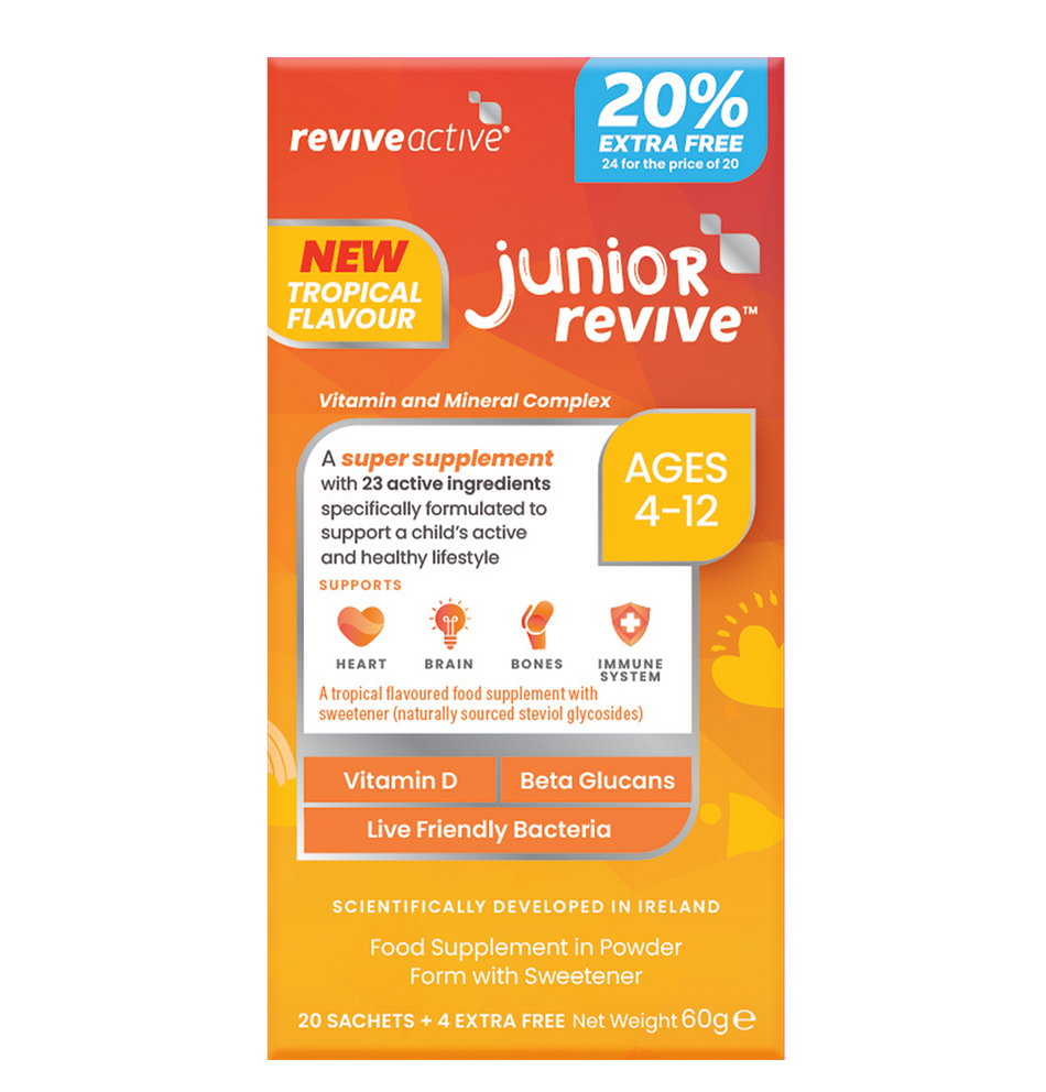 Junior Revive Tropical Flavour 20% Extra Free