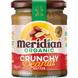 Meridian Organic Crunchy Peanut Butter 280g - MicroBio Health™