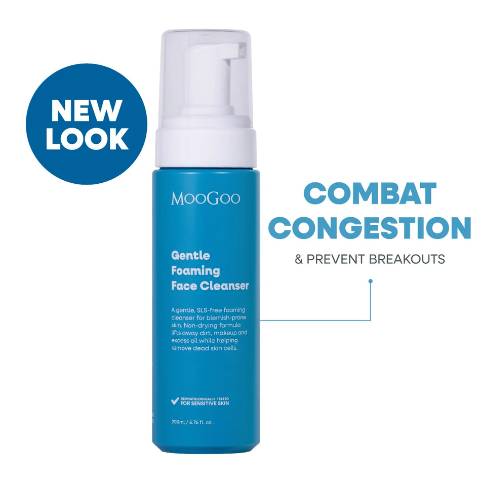 MOOGOO Gentle Foaming Face Cleanser 200ml