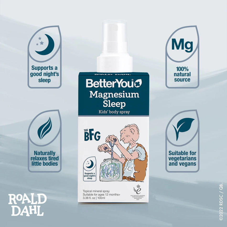 Better You Magnesium Sleep Kids Body Spray 100mls