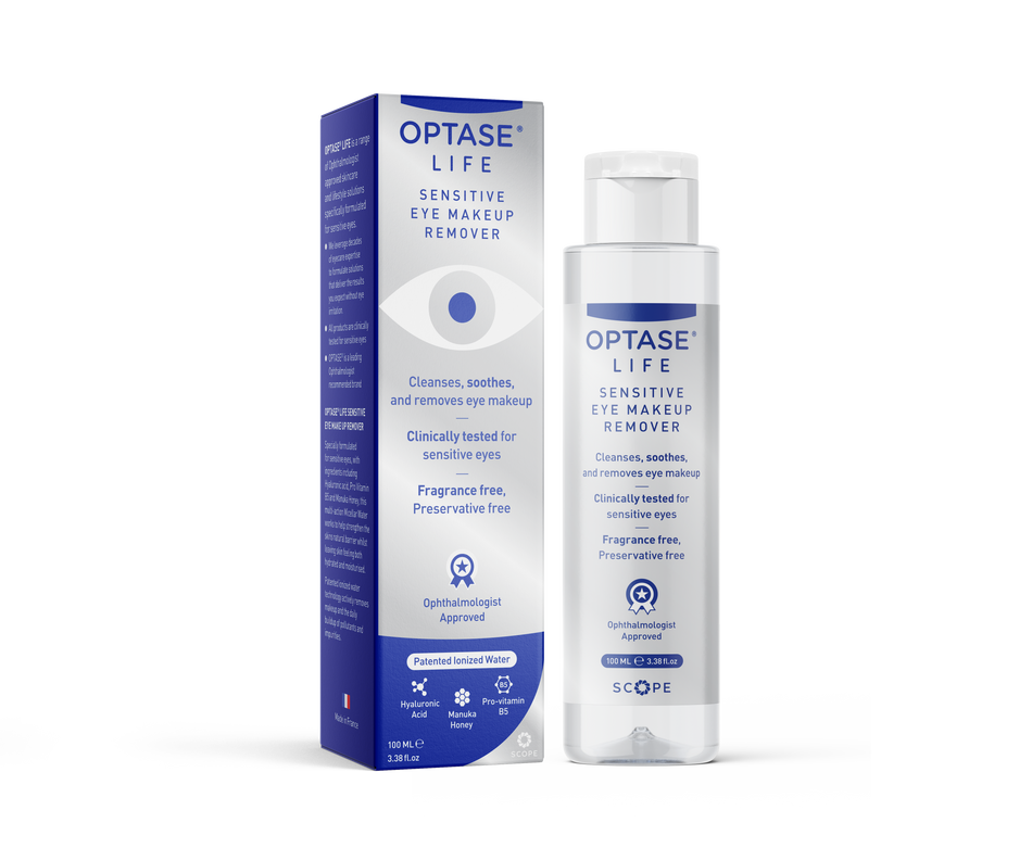 Optase Life Sensitive Eye Makeup Remover 100ml