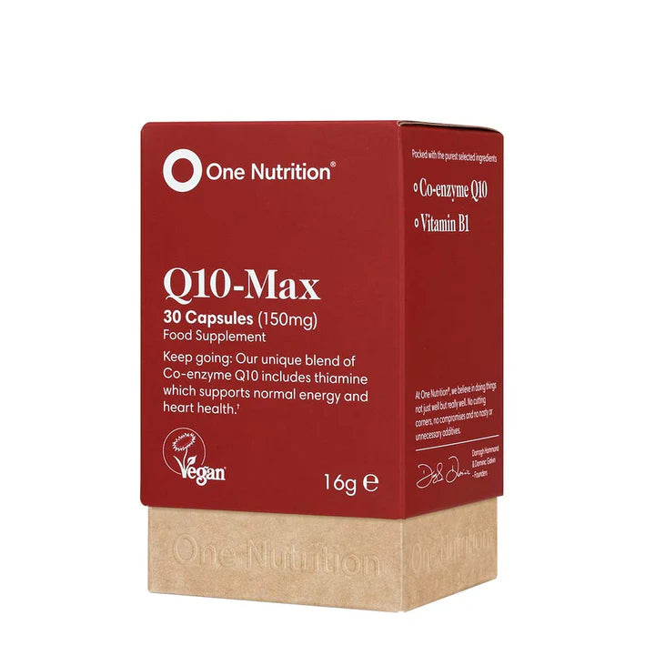 One Nutrition Q10-MAX 30 Capsules (150mg) Food Supplement