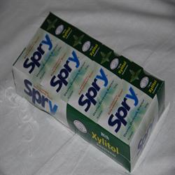 Spry Spearmint Xylitol Gum 10 Pieces