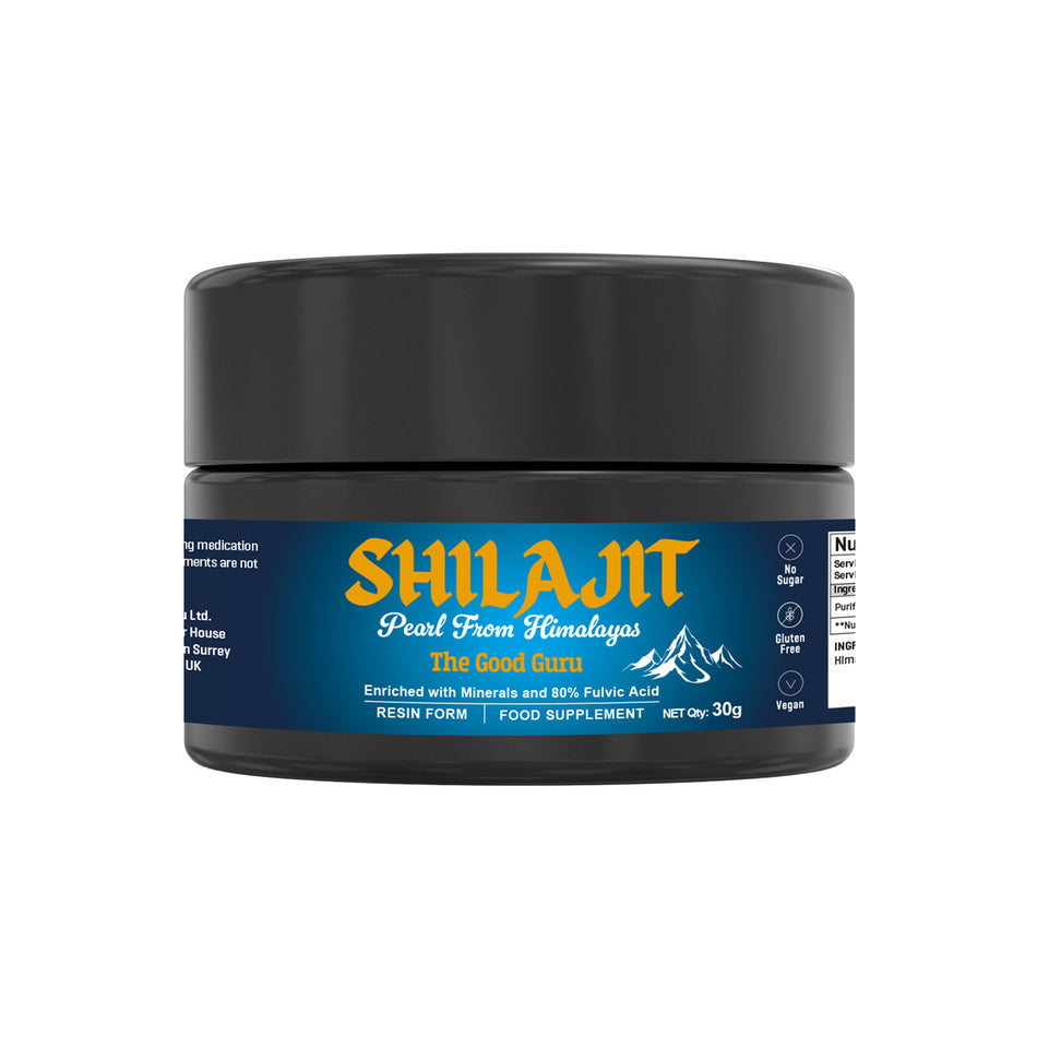 The Good Guru Shilajit Pearl Resin 30g