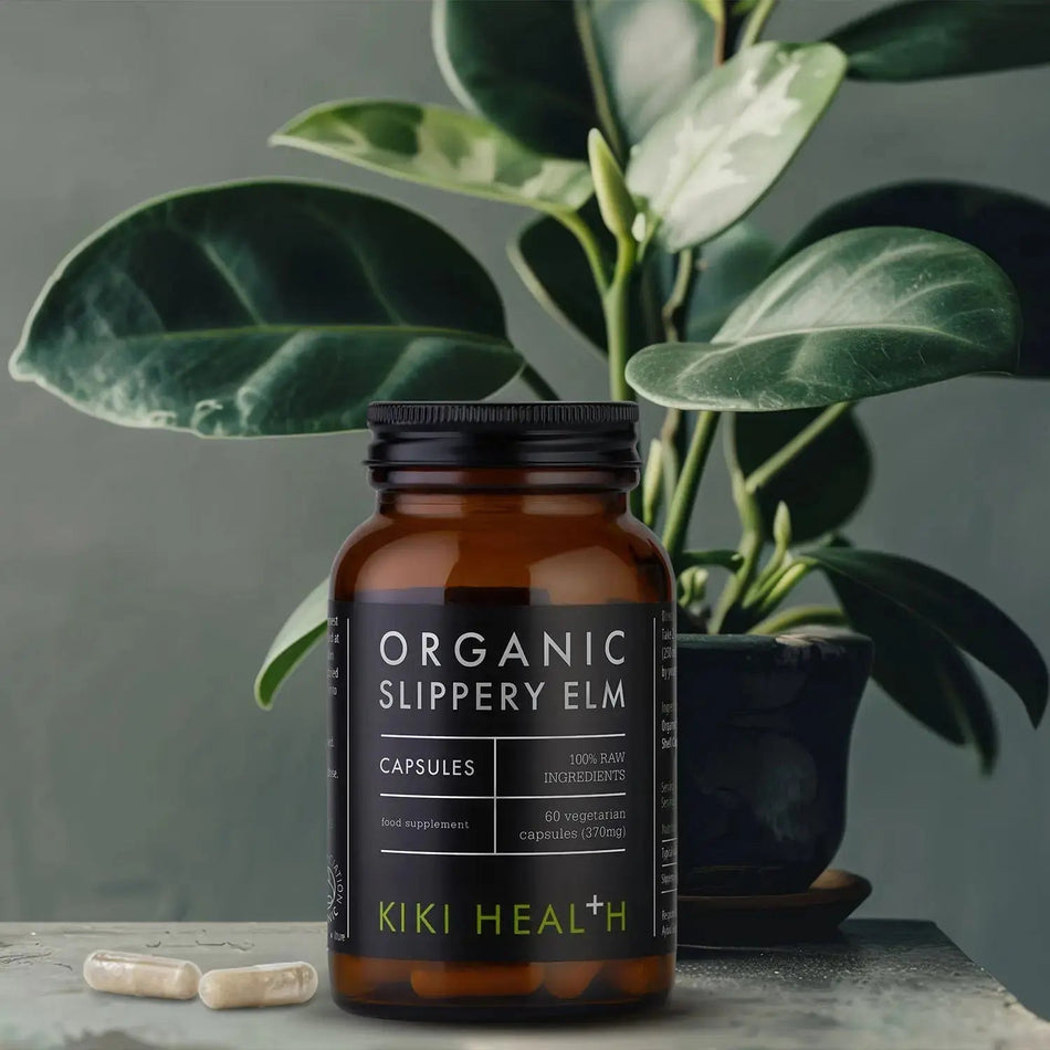 Kiki Health Organic Slippery Elm 60 Capsules