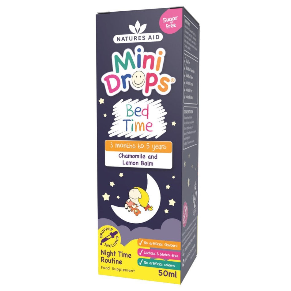 Natures Aid Vitamin D3 Mini Drops Bed Time  50ml