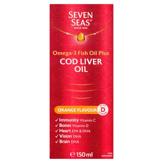 Seven Seas Orange Liquid 150ml