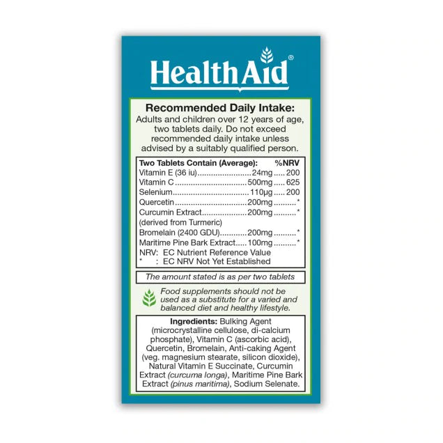 Health Aid Allergforte 60 tabs - MicroBio Health