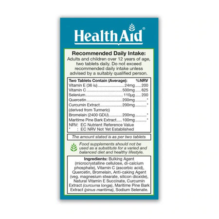 Health Aid Allergforte 60 tabs - MicroBio Health