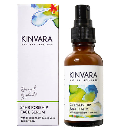 Kinvara 24Hr Rosehip Face Serum 30ml - MicroBio Health