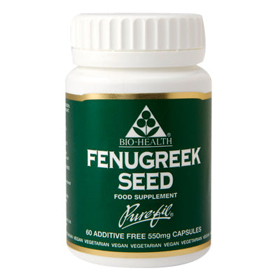 Bio Health Fenugreek 550mg 60 Caps - MicroBio Health