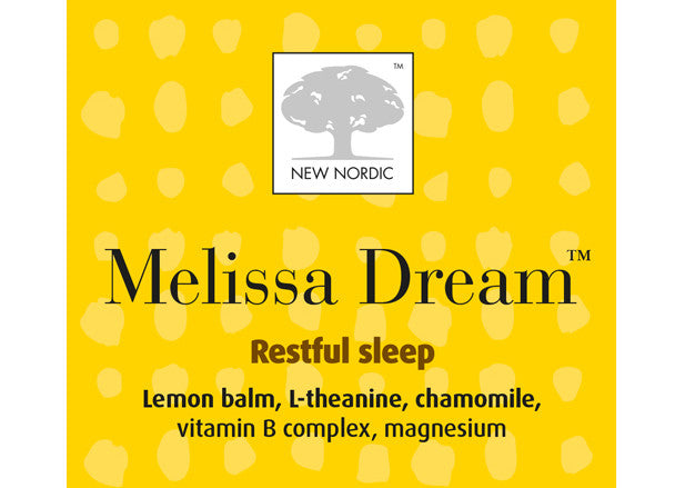 New Nordic Melissa Dream 20 Tablets - MicroBio Health