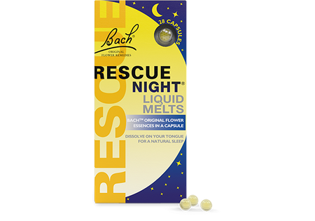Bach Rescue Night Liquid Melts - 28 Capsules - MicroBio Health